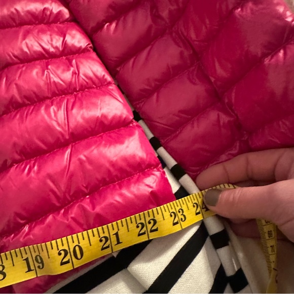 kate spade ♠️- Packable Down Jacket with Retractable Hood, “Hot Pink” , XL - Picture 12 of 16